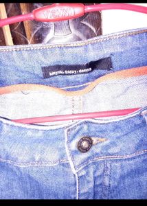 blue Denim capri jeans
