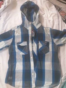Blue Hoodie | Size L