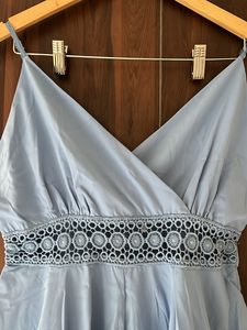 Vacation Wear Blue Playsuit