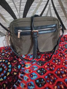 Combo Bicycle Print Crossbody Bag