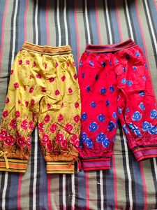 Combo Of Two Girls Payjama&#39;s