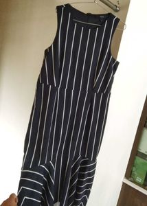 Chic Striped Midi Dress