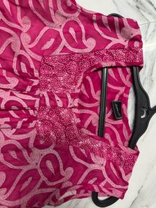 Pink tunic top