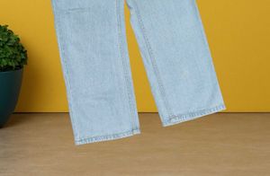 N@78 Size-32 Light Wash Wide Leg Jeans