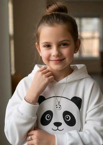 Trendy Panda Jewelry Set