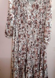 Floral Print Midi Dress