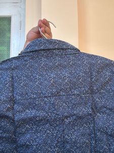 Stylish Blue Patterned Shirt