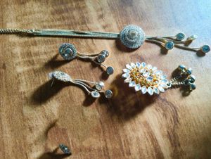 Jewellery Set And Brooch