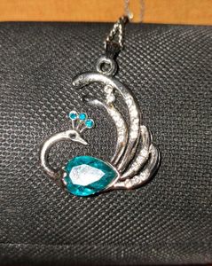 Peacock Pendant Necklace