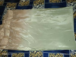 Crape  Champagne Saree