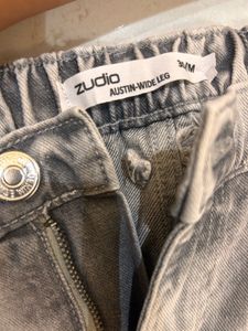 Grey Cargo Jeans
