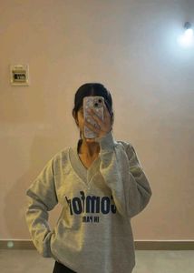 Oversized Grey Sweatshirt