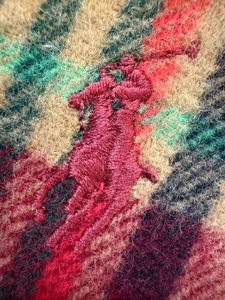 Ralph Lauren Authentic Wool Scarf/Mufller Unisex