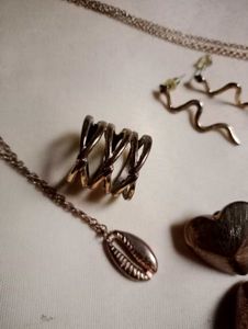 Gold Oxidised Jewellery