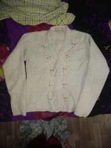 Beaded sweater