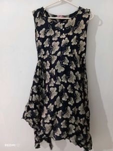 Butterfly Print Dress
