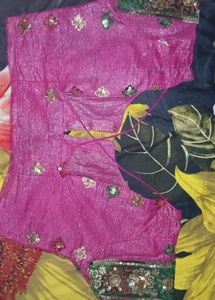 Pink Embellished Blouse