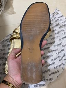 Zara Flats Golden