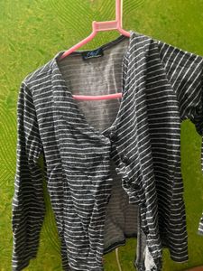 Combo Of Stripped Shrug