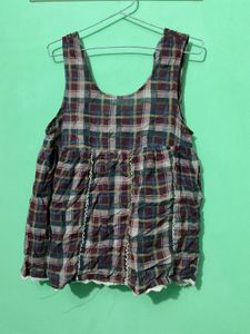 Plaid Tank Top