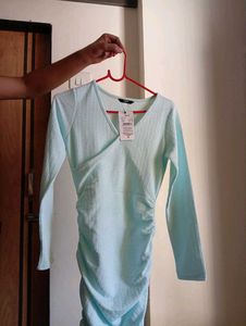 Ruched Bodycon Mini Dress