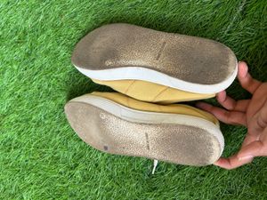 Yellow Casual Shoes