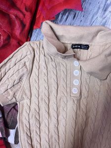 Polo Crop Top