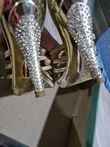 Diamond Partywear Heels In Very Good Condition