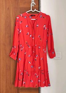 fTW01 Knee Length Dress (S) Bust 34-35