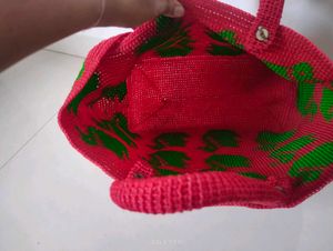 Handmade Plastic Wire Bag