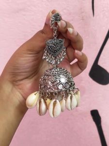 Handmade Shell Tassel Earrings