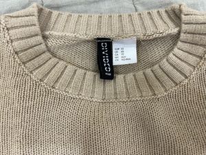 Beige Knit Sweater