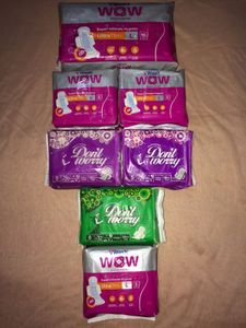 Sanitary Pads 7 Packets (Size Large 270-290mm)