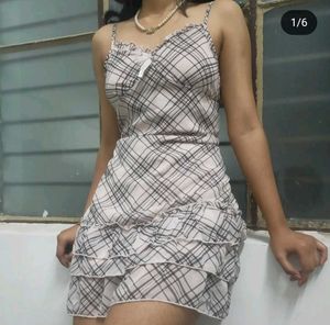 Coquette Soft Girl Ghimgham Top