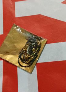 Combo Of Mangal Sutra ,Saree Pin And Maang Tika