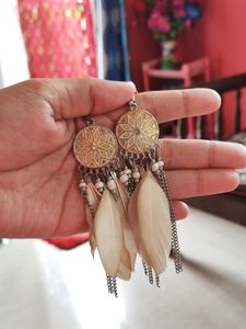 Feather Jhumka