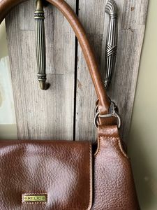 Fossil Leather Handbag.