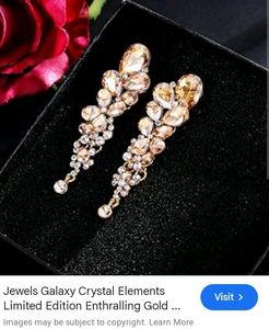 Crystal Rose Gold, exclusive Earrings