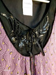 Cute purple Top / dress For Women