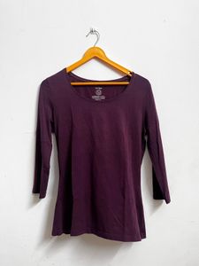 Burgundy Tshirt