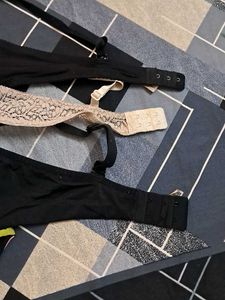 combo Of Four Imported Fabric Bra N Panty  a