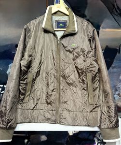 Lacoste Quilted Olive ZipUp Jacket