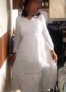 Lady Glamm A-Line Lace dress