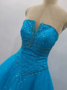 Stunning Blue Ball Gown