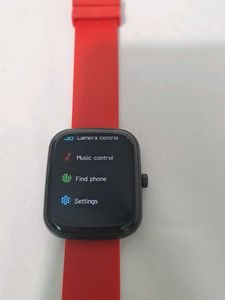 Red Smart Watch