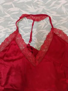 Red Lacy Camisole