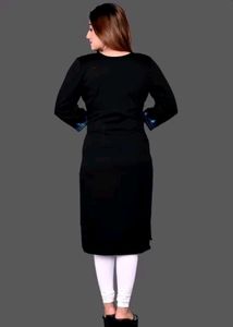 Embroidered Woolen Kurta