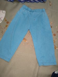 4 Cotton Bottoms And 1 Woolen Clothing Set For 6-9