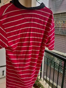 Striped USPA T-Shirt