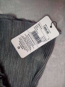 SHEIN BRAND Party High Neck Relaxed Fit Top